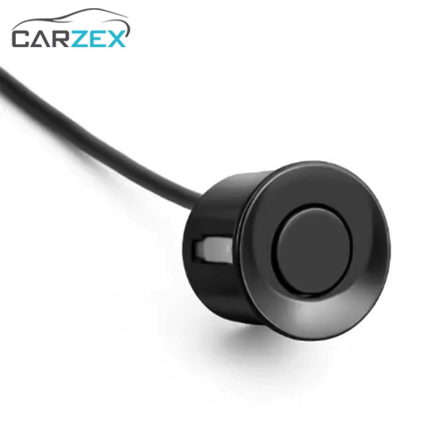 Carzex Car Reverse Parking Sensor with LED Display, Buzzer and Ultrasonic Reverse Parking Auto Radar Detectors (Black)
