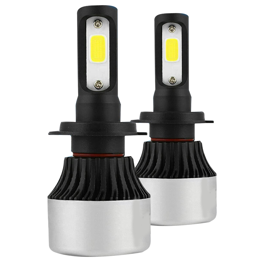 Carzex Original NightEye H7 White Plug & Play Headlight LED Bulb For Cars & Bikes (72W/10000LM/6000K)