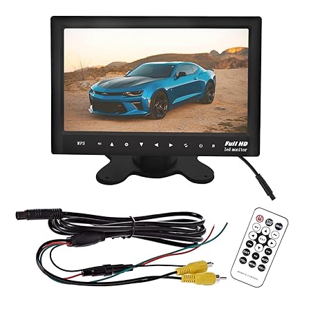 Carzex 7 Inch Rear View LED Dashboard Screen MP5 Monitor with Bluetooth for Cars