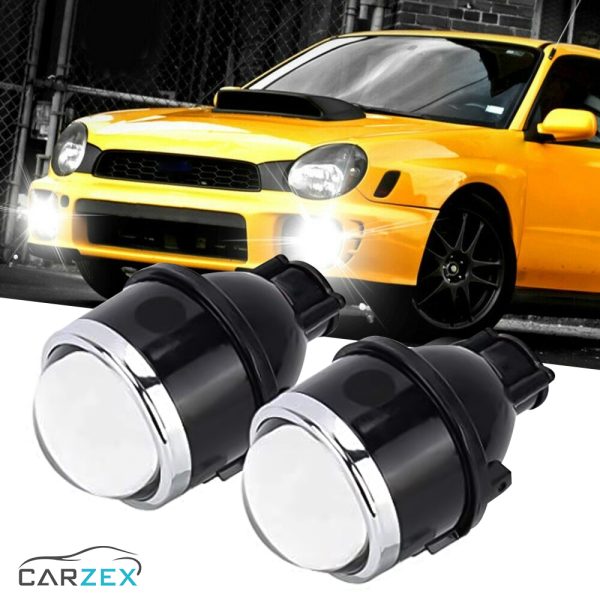 Carzex iPH Car M612 H11 / H8 Compatible High/Low Beam 12V 3.0" BI-Xenon Fog Light Projector Housing Without Bulb